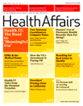 Cover HealthAffairs April 2010 - Volume 29, Number 4 